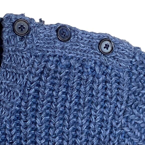 Ralph Lauren Black Label Blue Knit Sweater Women's Size Small - Picture 2 of 9